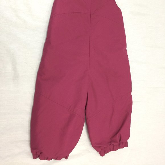 ๐ธ LANDS END GIRLS NYLON SNOW SKI OVERALLS BIB PANTS SIZE 18 MONTHS ๐ธ - Picture 6 of 8